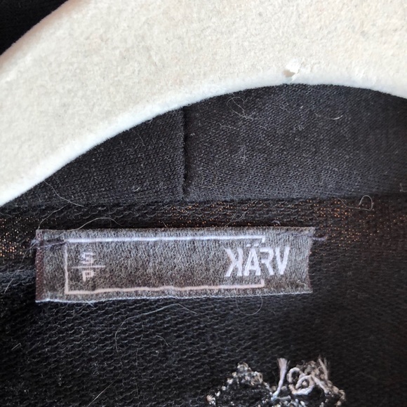 Karv small black and grey blazerlike vest - Picture 5 of 5